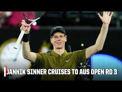 JANNIK SINNER WINS IN STRAIGHT SETS ๐ฟ ‘Very special for all of us!’ ๐๏ธ | 2026 Australian Open