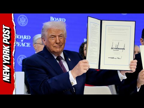 Trump Launches ‘Board Of Peace,’ Says It Will Do ‘What The UN Should Have Done’