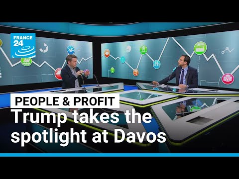 Trump takes spotlight at 2026 World Economic Forum in Davos • FRANCE 24 English