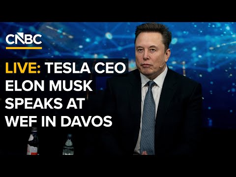 LIVE: Tesla CEO Elon Musk speaks at the World Economic Forum in Davos, Switzerland — 1/22/2026