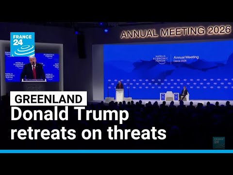 Donald Trump retreats on Greenland threats • FRANCE 24 English