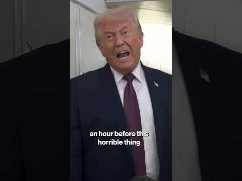 Trump Says US Has an “Armada” Headed Toward Iran #shorts