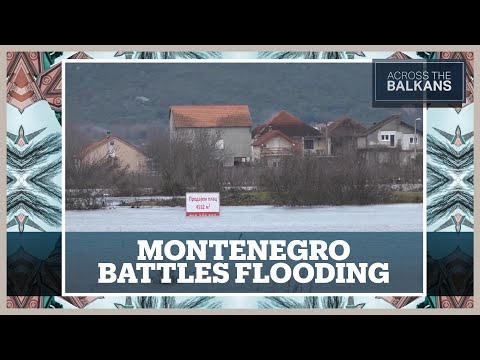 Heavy rains cut off roads and farms in Montenegro