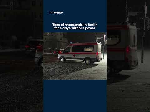 Berlin police suspect far-left group of attack on power cables