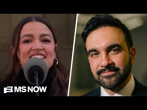 WATCH: AOC speaks at NYC Mayor Zohran Mamdani’s public inauguration