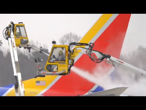 Airlines cancel thousands of flights as winter storm begins