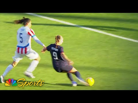 Ally Sentnor’s brace puts USWNT up 5-0 on Paraguay | NBC Sports