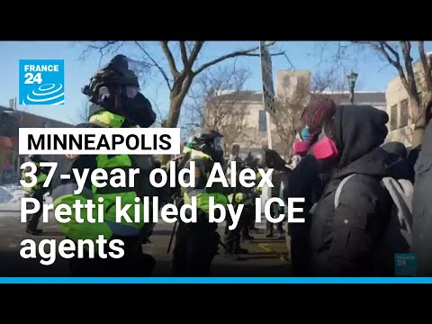 Minneapolis: 37-year old Alex Pretti killed by ICE agents • FRANCE 24 English