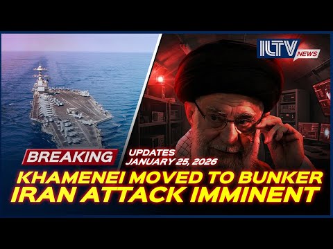 Israel Daily News – January 25, 2026 | Khamenei Moved To Underground Bunker