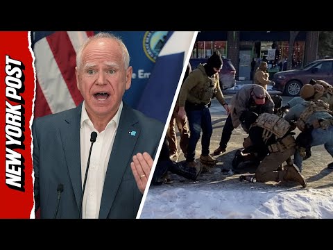 Walz Slams Trump Admin Over ‘Despicable’ Alex Pretti Shooting Narrative
