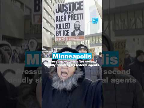 Minneapolis: Pressure mounts after second deadly shooting by federal agents • FRANCE 24 English