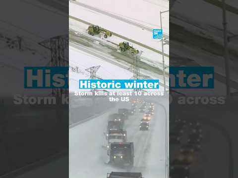 Historic winter storm kills at least in the United States • FRANCE 24 English