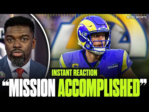 Rams pull away from Cardinals to lock down 5-seed in NFC + Matthew Stafford MVP debate | Game Recap