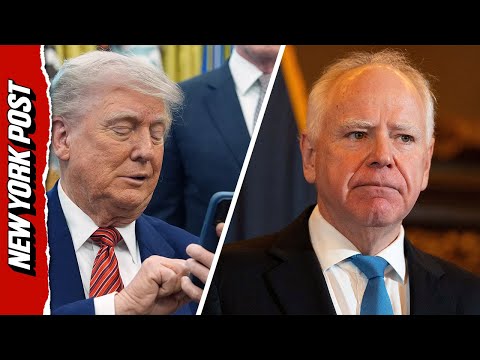 Trump Spoke With Minnesota Gov. Tim Walz on ‘Restoring Order’
