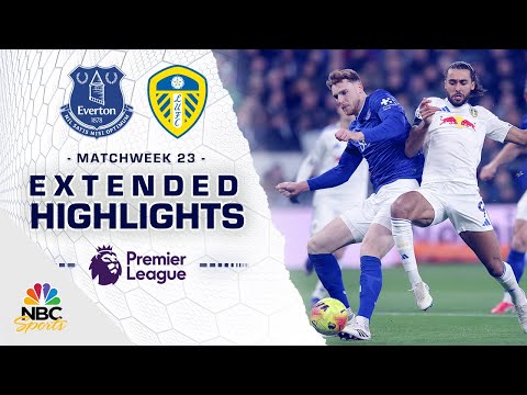 Everton v. Leeds United | PREMIER LEAGUE HIGHLIGHTS | 1/26/2026 | NBC Sports