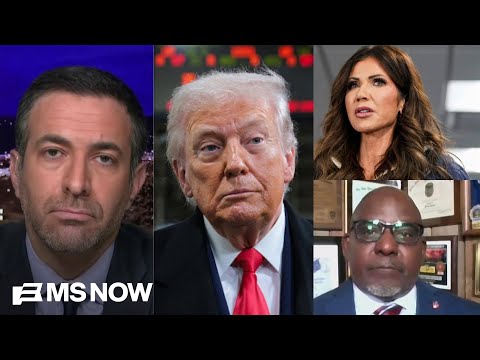 ‘Cover-up’ swamps Trump: Melber reports on WH’s lawless panic after agents shoot citizen in the back