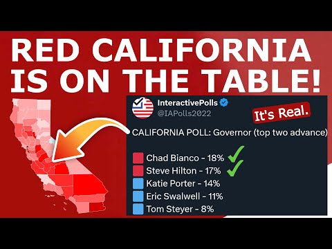 California Might Actually FLIP RED This Year!