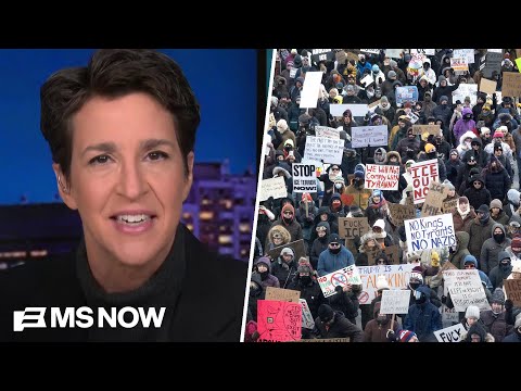 Maddow: Americans flexing democratic muscles are stronger than Trump