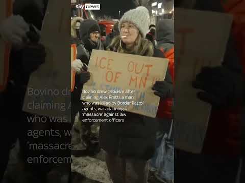 Protesters target US border patrol chief’s hotel