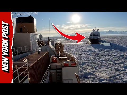US Coast Guard Comes to the Rescue of Cruise Ship Stuck in Antarctic Ice