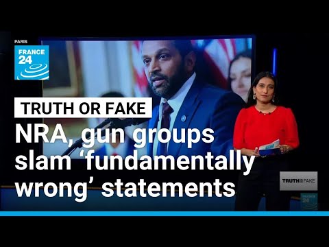 FBI’s Kash Patel falsely claims Americans ‘cannot bring firearms’ to protests • FRANCE 24