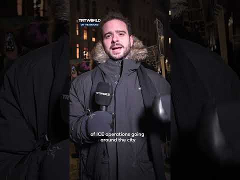 Minnesotans protest ICE presence despite freezing temperatures