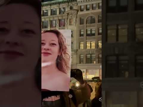 Anti-ICE protesters arrested for trespassing at NYC Hilton hotel #shorts