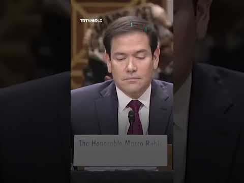 Protester disrupts Marco Rubio’s Senate testimony on Venezuela