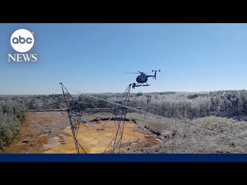 Officials work to restore power to the South amid unrelenting cold