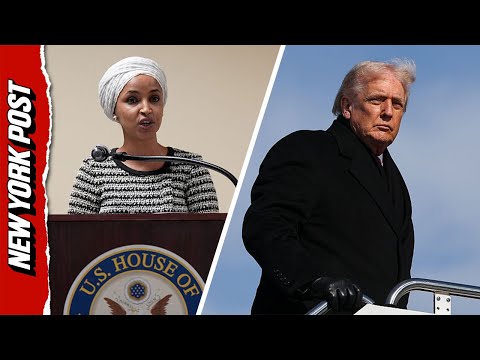 Ilhan Omar Says Trump’s ‘Hateful Rhetoric’ Fueled Syringe Attack