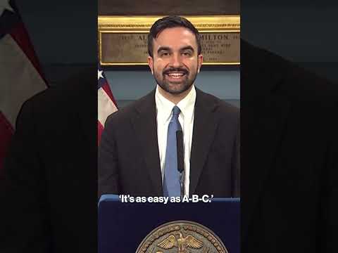 Mayor Mamdani blames Eric Adams for budget crisis #shorts