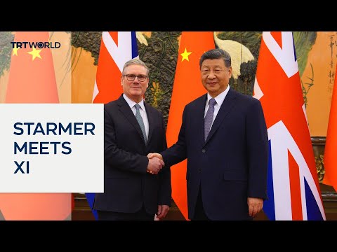 Starmer meets Xi to reset strained UK-China ties
