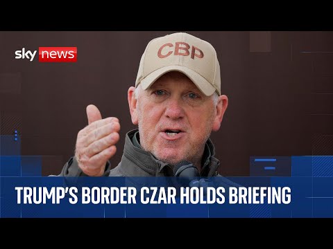 US ‘border tsar’ Tom Homan holds news conference in Minneapolis