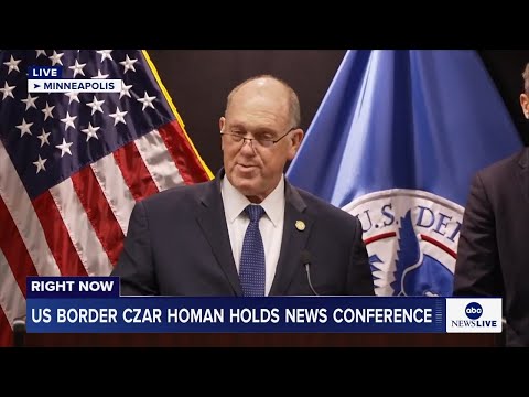 Trump administration border czar Tom Homan holds news conference
