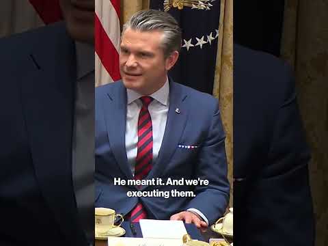Hegseth warns military ‘ready’ to take action against Iran #shorts