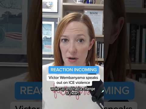 REACTION INCOMING: Victor Wembanyama speaks out on ICE violence