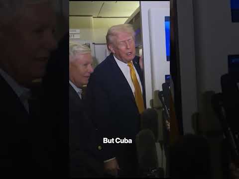 Trump Says Cuba is ‘Ready to Fall’ After US Captures Maduro #shorts