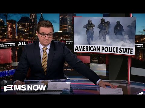 ‘The wolf is at the door’: Hayes warns Trump is building a police state