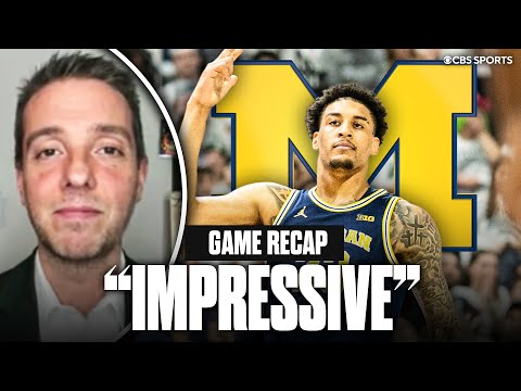 No. 3 Michigan Holds Off No. 7 Michigan State for 6th Straight Win | Game Recap