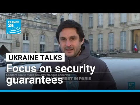 Kyiv allies discussing ‘what could be put in place after a ceasefire’ at key talks in Paris