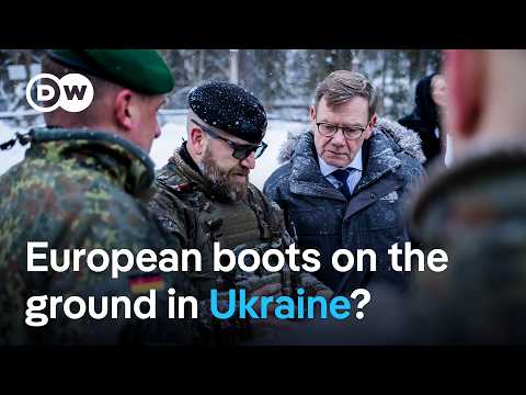Europe pledges to deploy troops to Ukraine if a ceasefire deal is reached | DW News