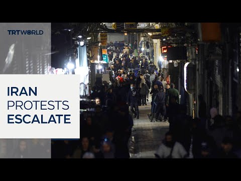 Iran’s currency collapse fuels sixth day of protests