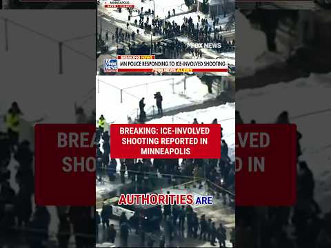 BREAKING: ICE-involved shooting reported in Minneapolis #shorts #foxnews #us #crime