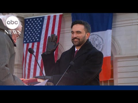 Mamdani targets affordability on 1st day as New York City mayor
