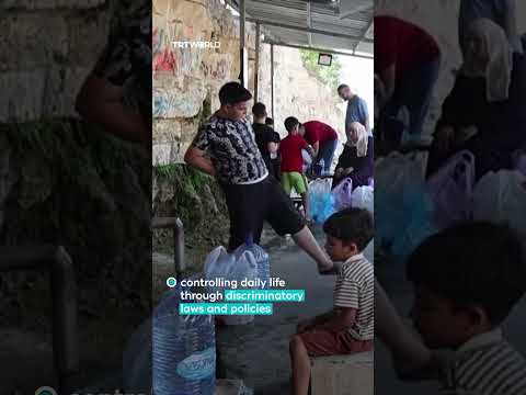 UN: Israel ‘asphyxiating’ Palestinians under West Bank “apartheid system”