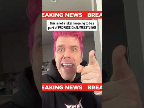 This Is Not A Joke! I’m Going To Be A Part Of PROFESSIONAL WRESTLING!