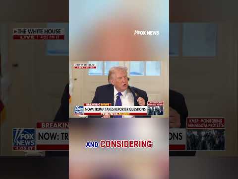 WATCH: President Trump reveals his ‘happy Trump’ pin