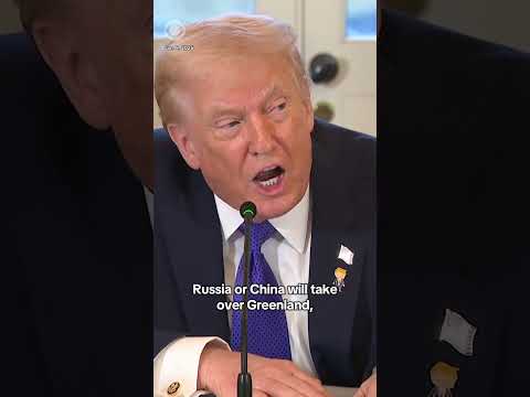 Trump says U.S. will “do something on Greenland whether they like it or not” #shorts