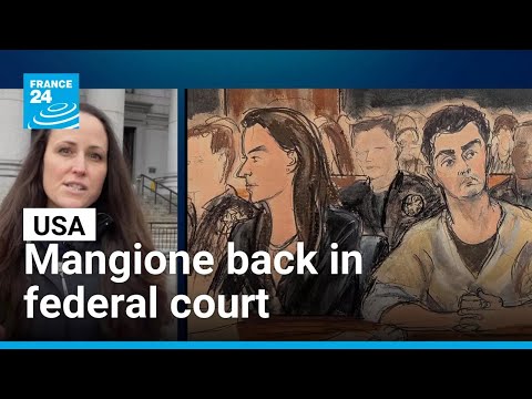 Luigi Mangione returns to federal court for pivotal hearing • FRANCE 24 English
