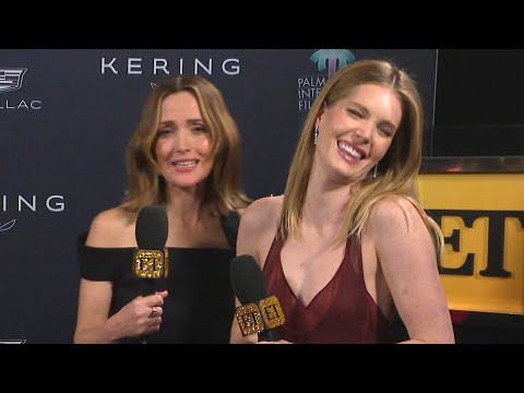Rose Byrne Fangirls Over Meghann Fahy at the 2026 PSIFF (Exclusive)